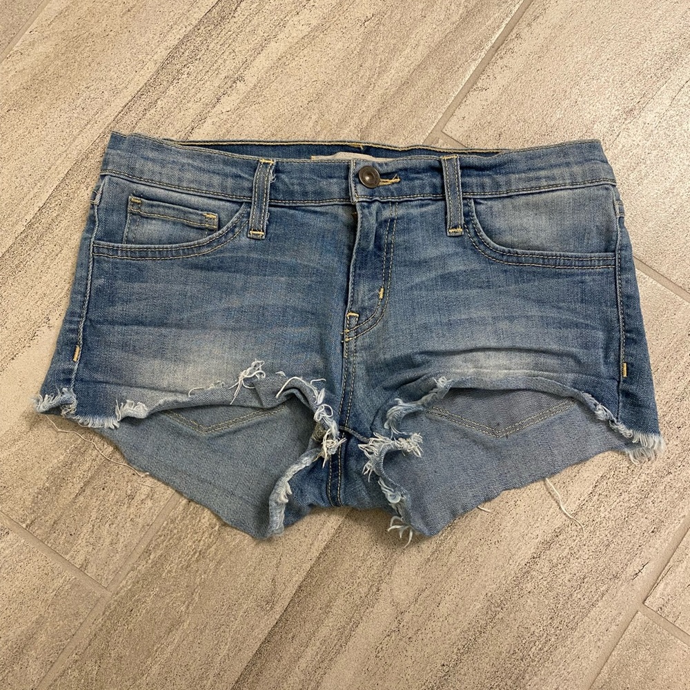 flying monkey jean shorts